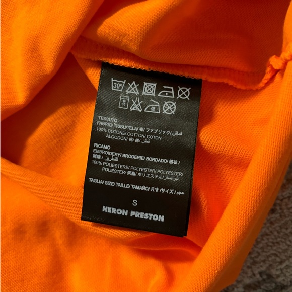 Community Service Orange Men's Shirt - Picture 2 of 3